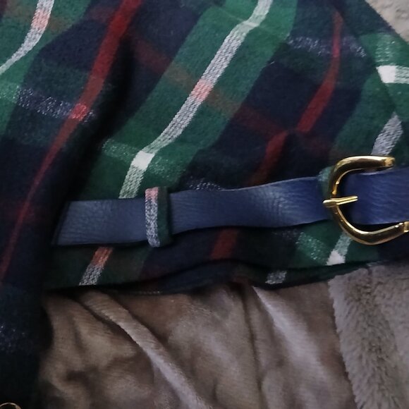 Anthropologie Madchen, Elegant Plaid Hooded Cape, Small, $60 and FREE SHIPPING! - Picture 7 of 14